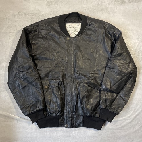 Leather flying jacket adult - leather,