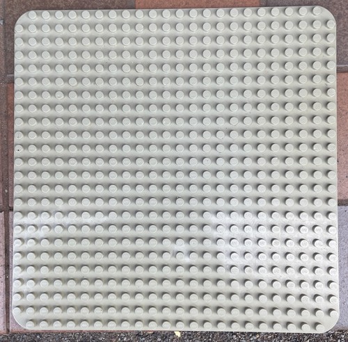 Lego duplo large grey base - lego,