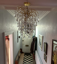 Ceiling light, imitation brass