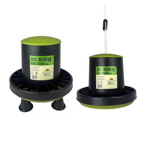 Ascot poultry feeder 3kg - poultry,