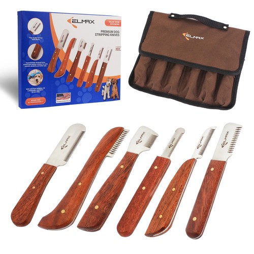 Elmax stripping knife for dogs - stripping,