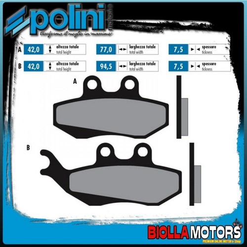 174 2017 front polini brake - front,