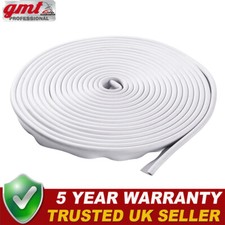 CARAVAN AWNING RAIL PROTECTOR STRIP x 12 metres WHITE motorhome