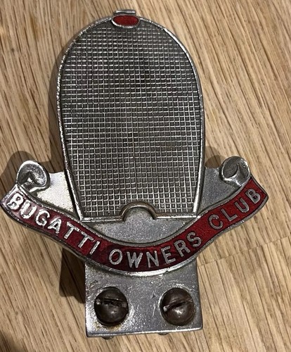Bugatti owners club radiator - owners,