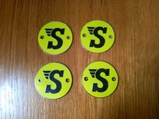 Classic Mini Cooper S Speedwell VW BMC Mk1 Rare MPi Alloy Wheel Centre Badges GT