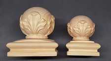 Stair newel post ball - newel, to
