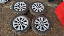 2006 BMW 1 E87 SET OF 4 ALLOY WHEELS 16" WITH UNIROYAL RUN FLAT TYRES 205 55 16