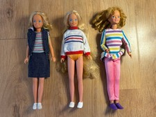 Vintage Barbie Sister Skipper Doll x 3 - Mattel