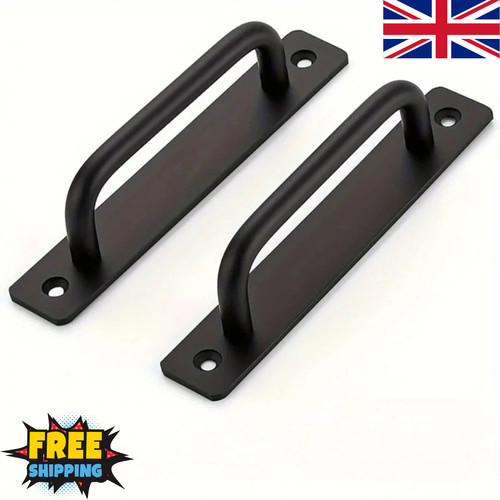 1pcs black door pull handles - 1pcs,