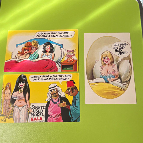 Bamforth taylor humour comic - taylor,