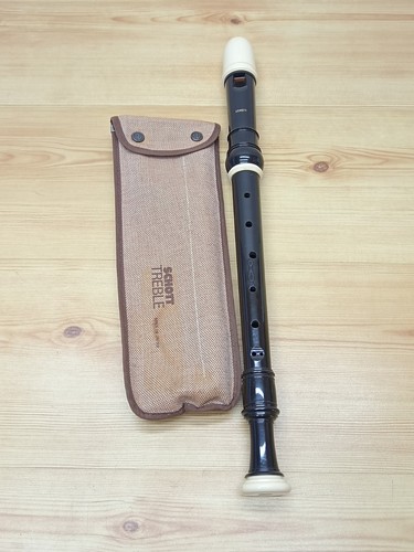Vintage schott treble recorder - schott,