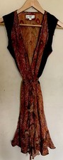 Anami & Janine Wrap Dress Size Small