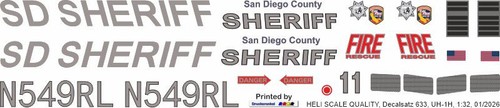 Decal 633 bell san - decal, diego