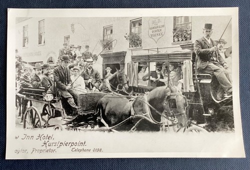 Vintage postcard size