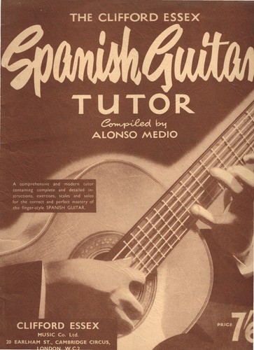 Spanish guitar tutor alonso - spanish, by