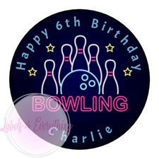 Personalised Bowling Sticker