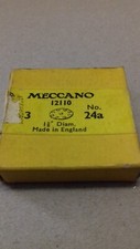 Vintage MECCANO BOXED 1 3/8" WHEEL DISCS 8 Hole Part No. 24a - 1950s