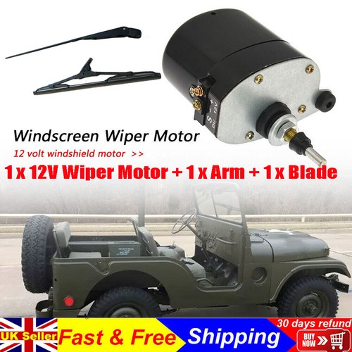12v universal windscreen wiper - universal,