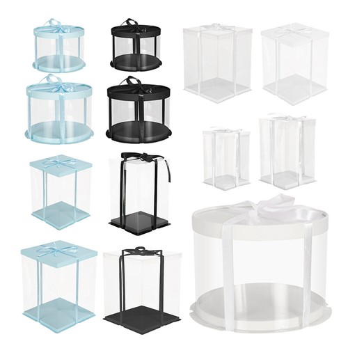 Clear plastic gift - plastic, for