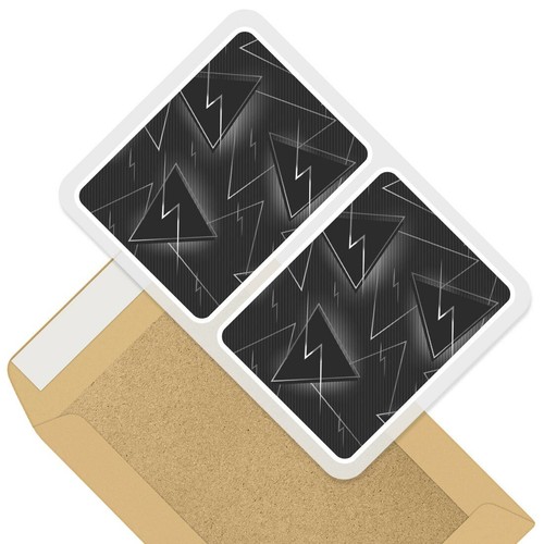 Rectangle stickers 7 - x,