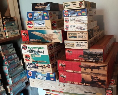 Vintage airfix model aircraft - vintage,