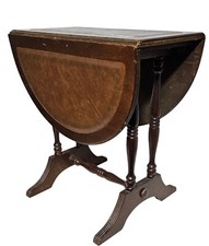 Vintage Tan Leather Swivel Top