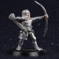 Bretonnian Hooded Archer Pierre F4 F9 Feudal Men At Arms Citadel Metal P491