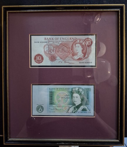 Framed bank england - framed,