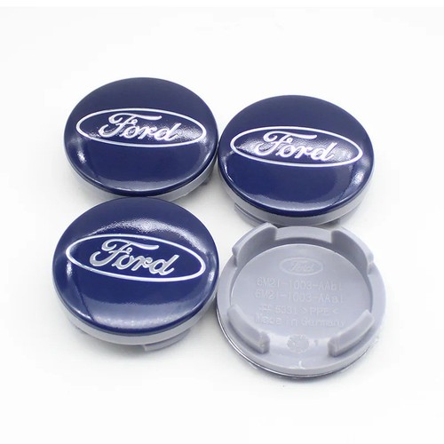 54mm blue 56mm ford alloy - 4x,