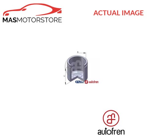 Brake caliper piston front - piston,