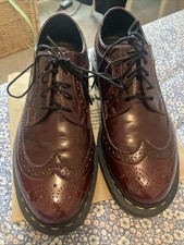 Dr. Marten Burgundy Brogues Size 6