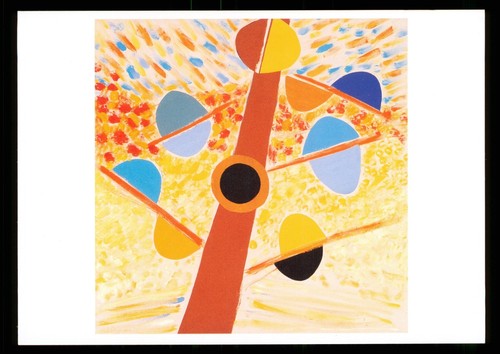 Unused modern art - card, sir