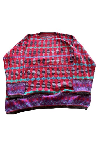 Vintage 80s fair isle diamond - fair,
