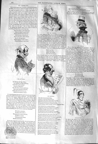 Old antique print - old, 1842