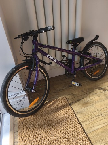 Purple kids frog bike - purple,