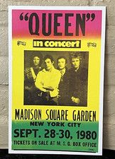 QUEEN  1980   14" X 22"