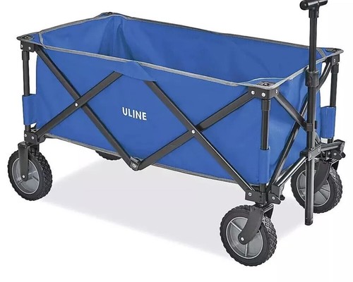 Uline 21433blu utility wagon - uline,