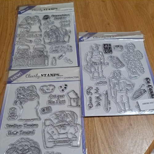 Hunkydory clearly stamps - clearly,
