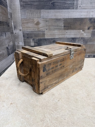 Vintage ammo crate - ammo, wood