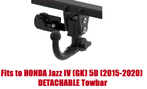 Detachable tow bar for honda - bar,