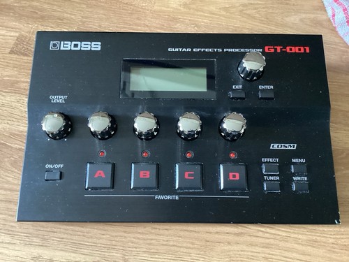 Boss 001 multi - gt-001, multi-effects
