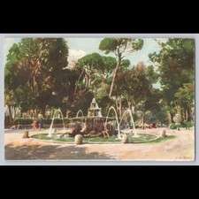 Postcard Villa Borghese