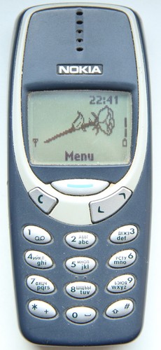 Nokia 3310 blue - nokia,