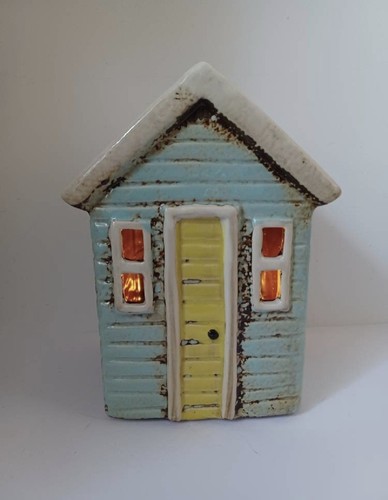 Village pottery aqua - village,