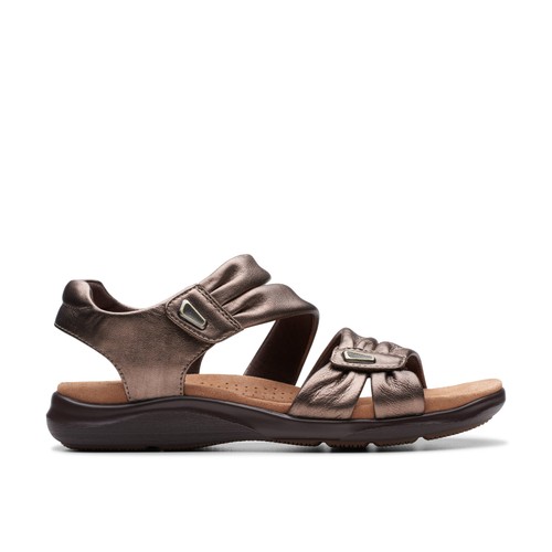 Clarks womens kitly ave - womens, bronze