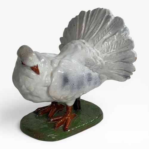Vintage french majolica white - vintage,