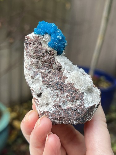 Cavansite flower heulandite - on,