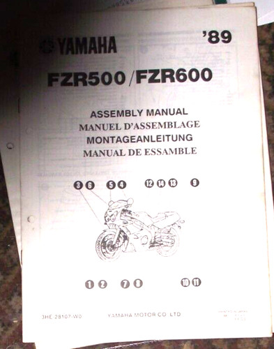 Yamaha fzr500 fzr600 - yamaha, /