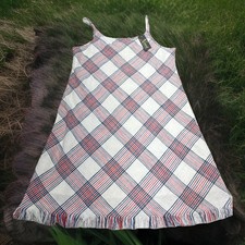 NWT Fringed Sleeveless Dress M