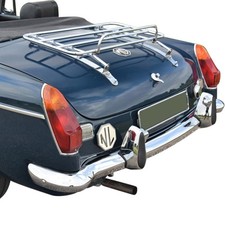 Luggage Rack Fits a MG MG B (1962-1980) Chrome Stainless Steel Trunk Lid Carrier